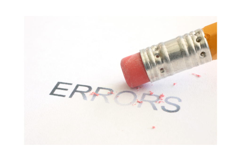 5 erreurs SEO qui sabotent votre visibilité (et comment les corriger) - Agnès Salmon - "Errors" gommé